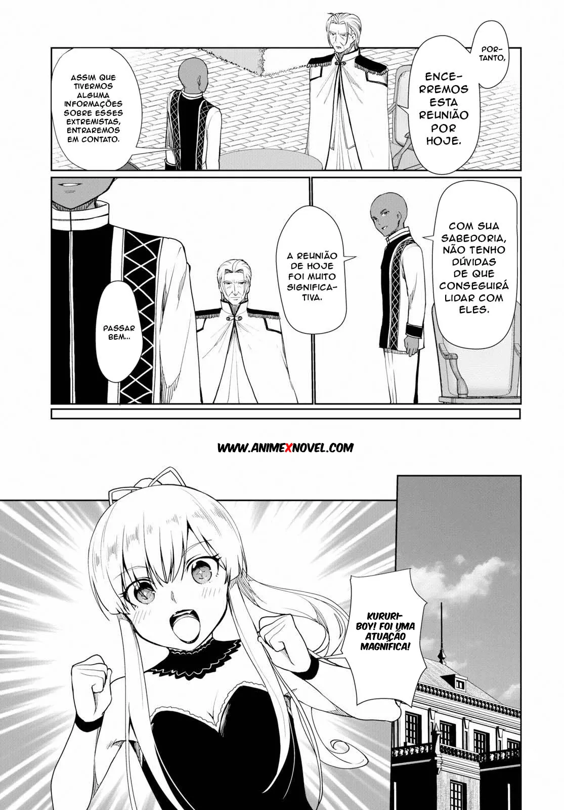 Botsuraku Yotei – Capítulo 28 – Leia o capítulo completo Ilustração Botsuraku Yotei Animexnovel Expecting To Fall Into Ruin I Aim To Become A Blacksmith Manga Ch 28 Page 08 do capítulo Botsuraku Yotei – Capítulo 28
