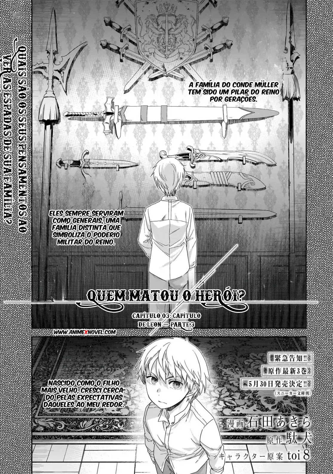 AnimeXNovel apresenta Dare Ga Yuusha Wo Koroshita Ka Animexnovel Who Killed The Hero Manga Ch 3 Page 03 em Dare ga Yuusha wo Koroshita ka â CapĂtulo 3 Imagem Dare Ga Yuusha Wo Koroshita Ka Animexnovel Who Killed The Hero Manga Ch 3 Page 03 em Dare ga Yuusha wo Koroshita ka â CapĂtulo 3