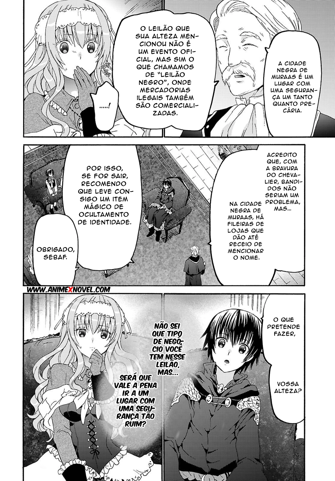 Death March Kara Hajimaru Isekai Kyousoukyoku Animexnovel Death March To The Parallel World Rhapsody Capitulo 134 Page 03