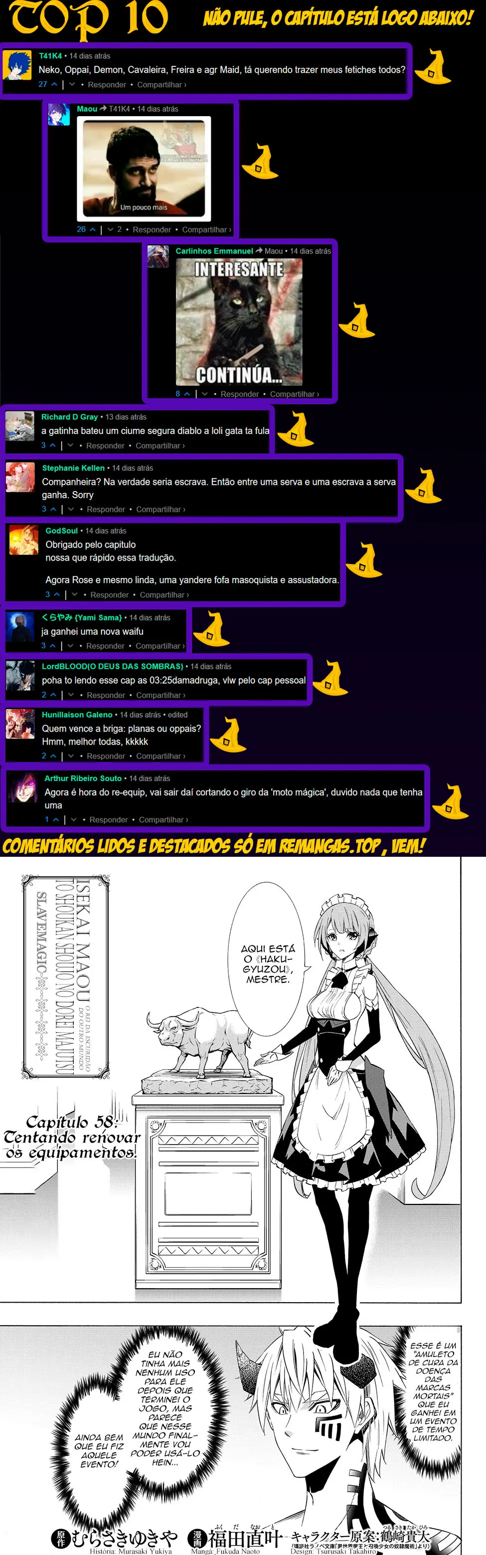 Isekai Maou Animexnovel How To Not Summon A Demon Lord Manga Ch 58 Page 02