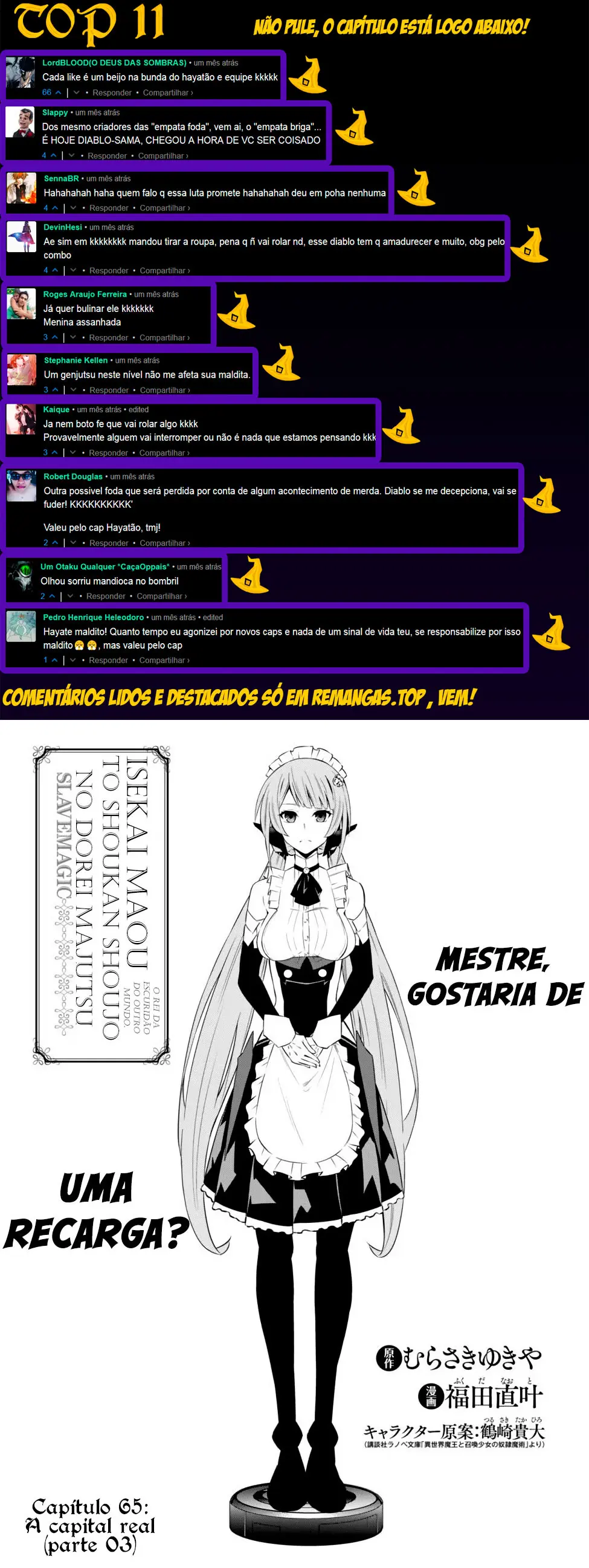 Isekai Maou Animexnovel How To Not Summon A Demon Lord Manga Ch 65 Page 02