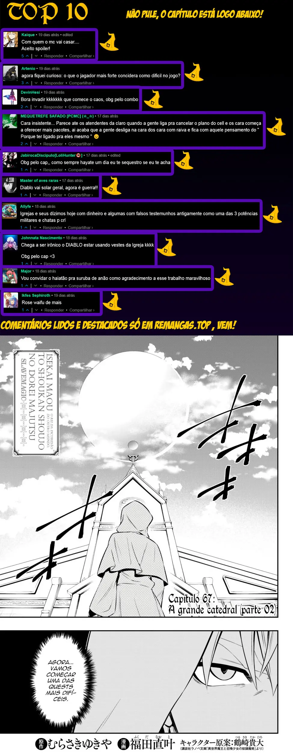 Isekai Maou Animexnovel How To Not Summon A Demon Lord Manga Ch 67 Page 02