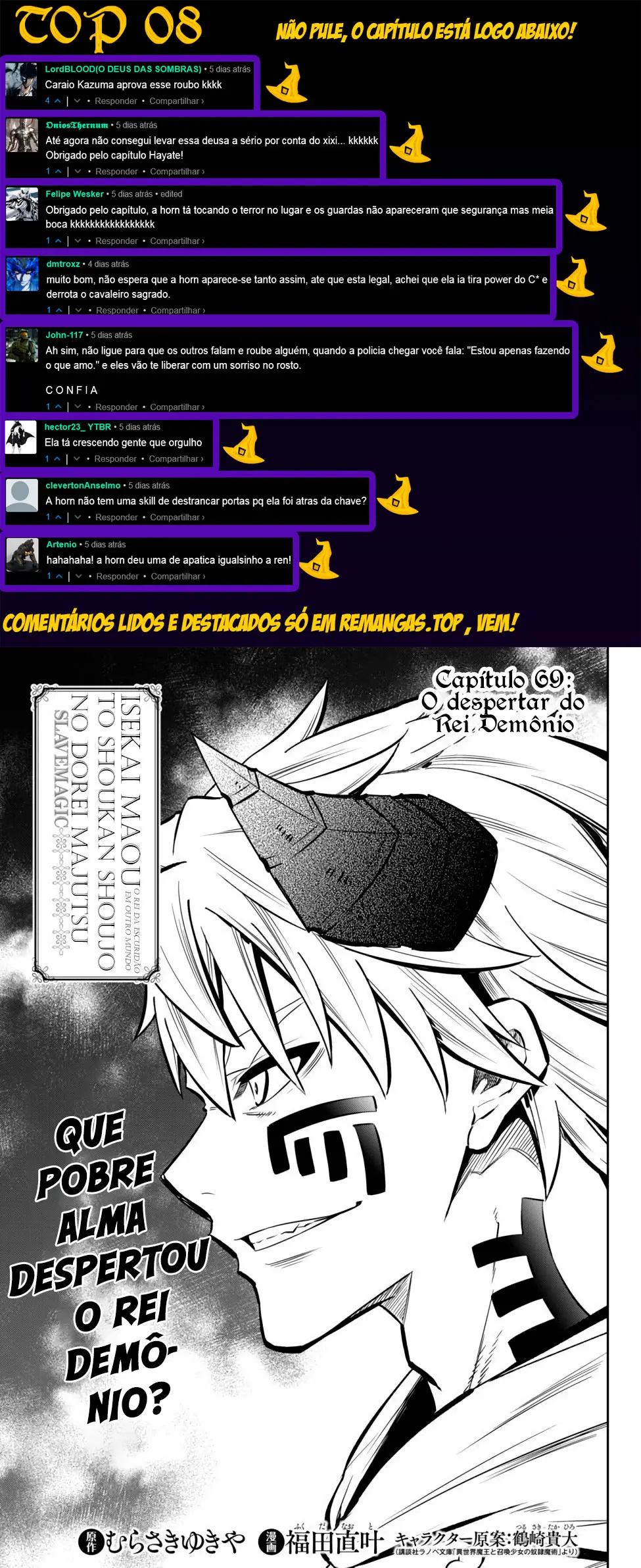 Isekai Maou Animexnovel How To Not Summon A Demon Lord Manga Ch 69 Page 02