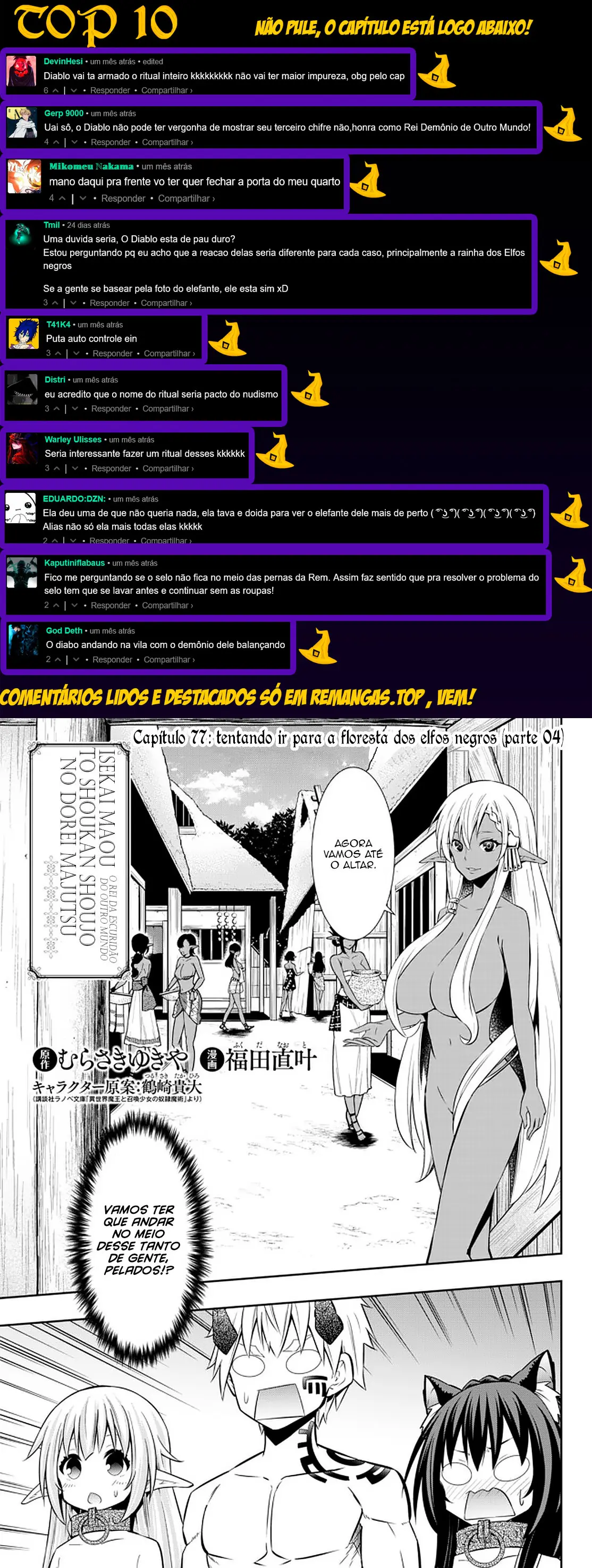 Isekai Maou Animexnovel How To Not Summon A Demon Lord Manga Ch 77 Page 02