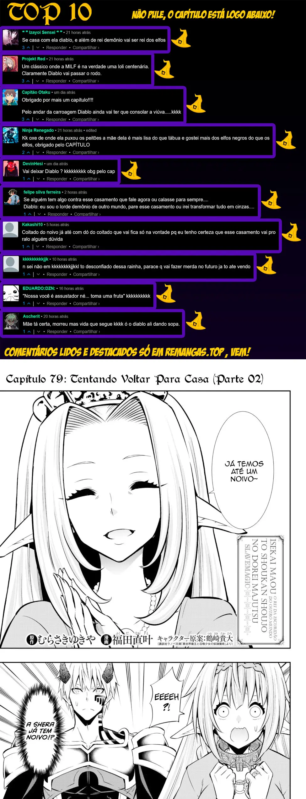 Isekai Maou Animexnovel How To Not Summon A Demon Lord Manga Ch 79 Page 02