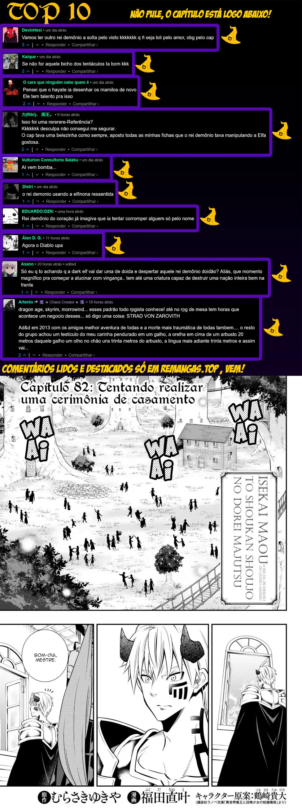 Isekai Maou Animexnovel How To Not Summon A Demon Lord Manga Ch 82 Page 02